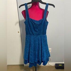 City Triangles blue sparkle dress 1